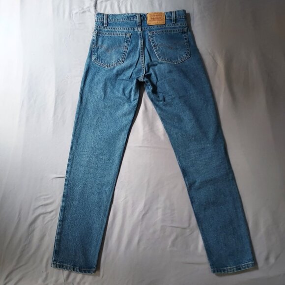 Levi's 512 Slim Fit Tapered Leg Mens Jeans Blue 33x32 - Picture 2 of 5